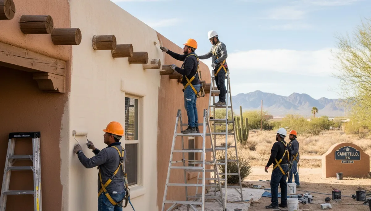 El Paso, TX painting contractors providing professional interior and exterior painting services