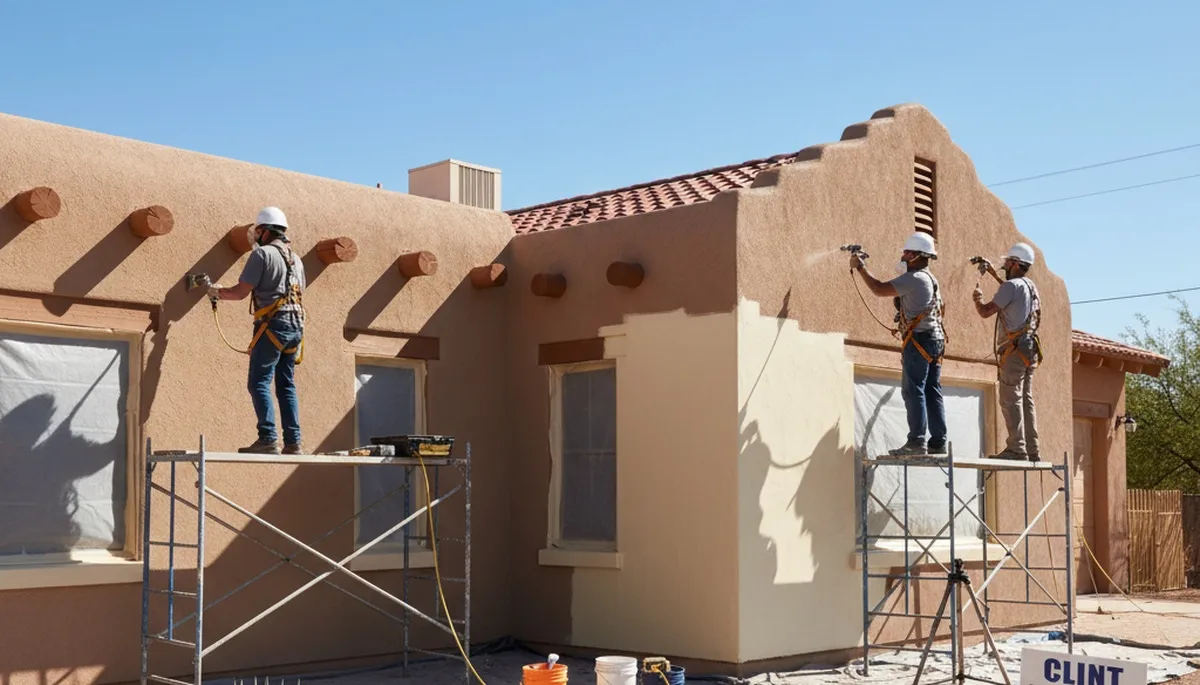 Painting contractor in El Paso, TX providing professional residential and commercial painting services