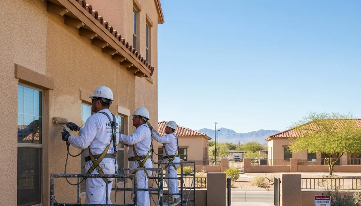 Painting contractors in El Paso, TX providing professional residential and commercial painting services