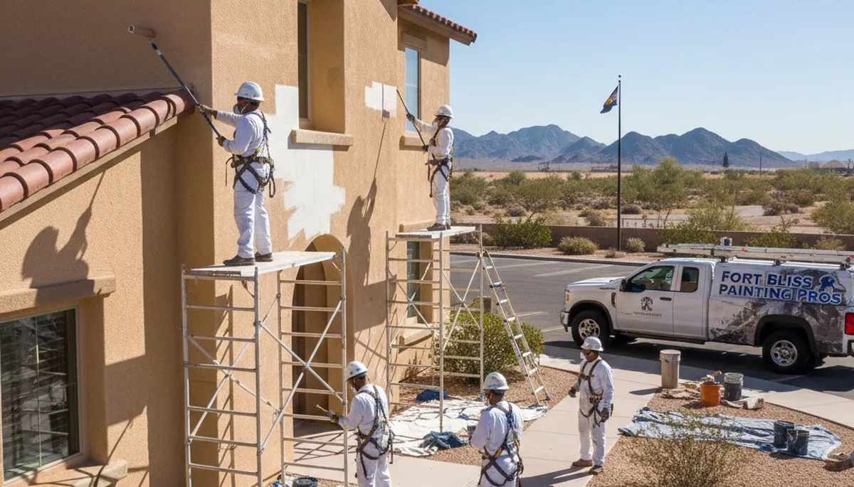 El Paso, TX painting contractor team serving residential and commercial painting projects