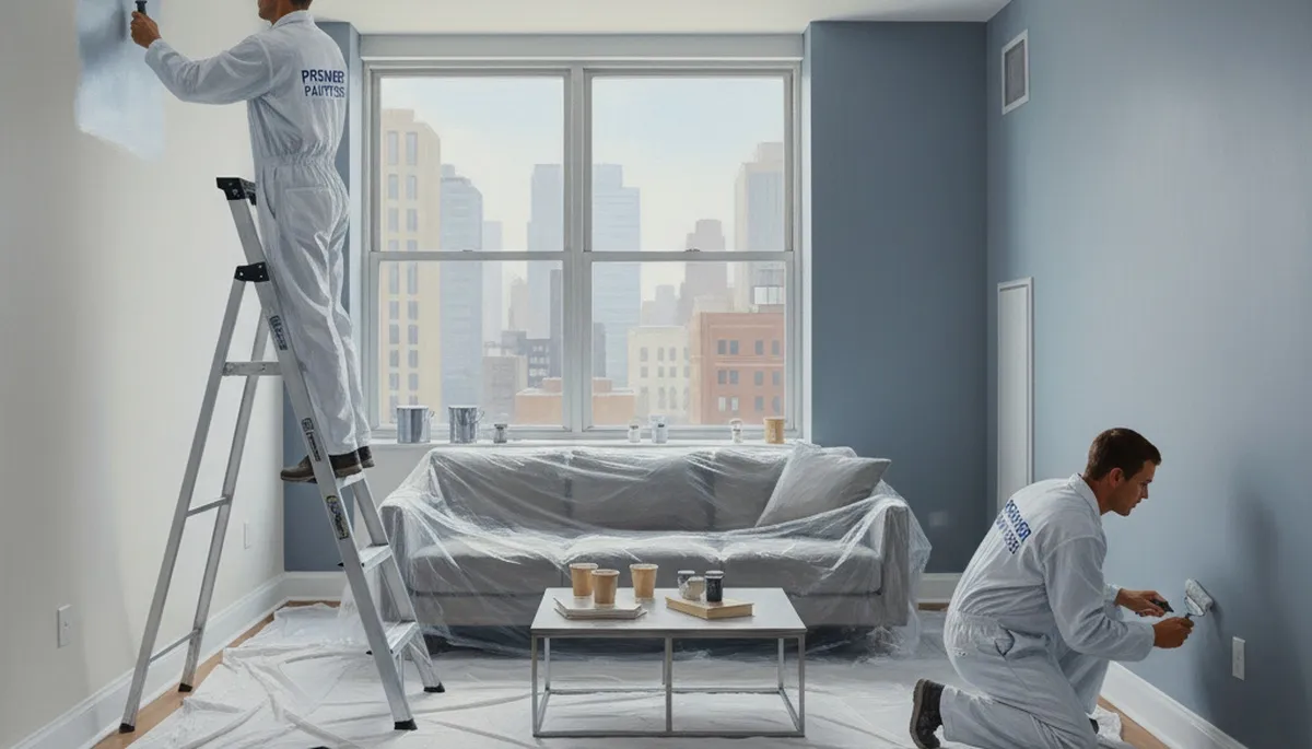 El Paso, TX interior house painting by professional painters with fresh wall finish