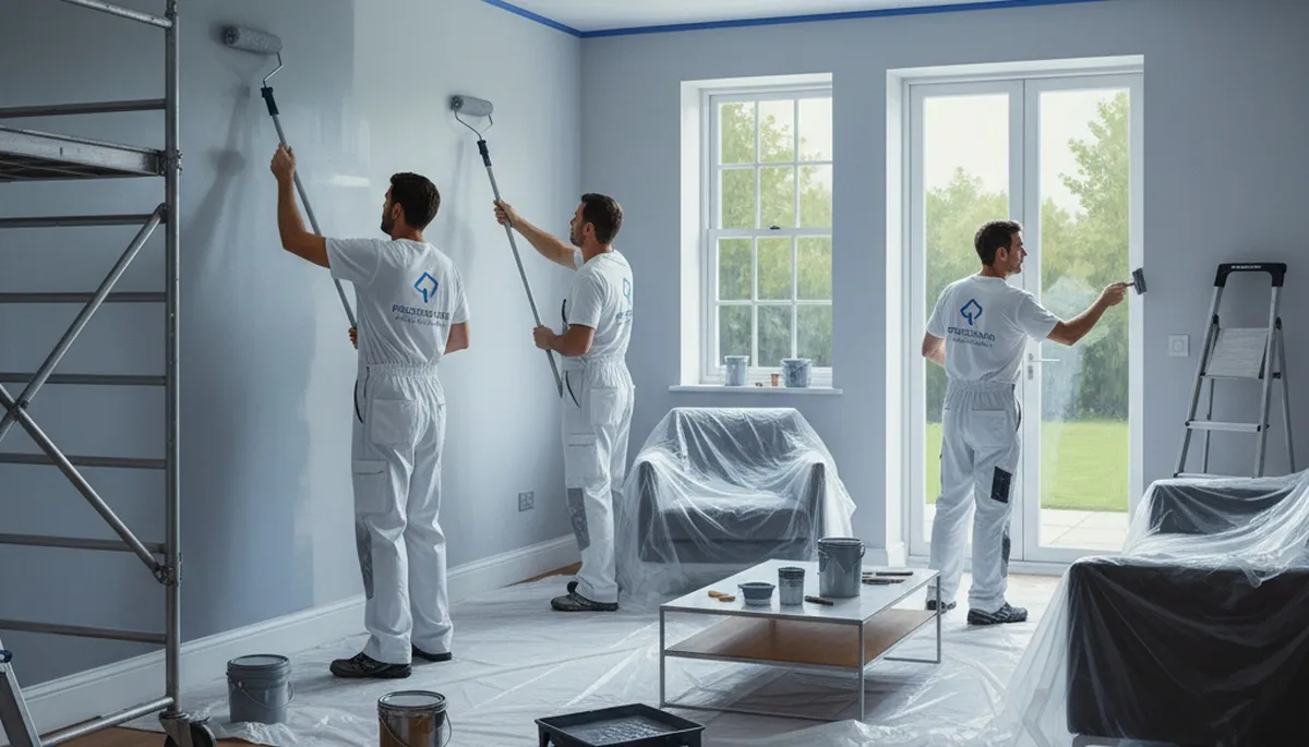 Interior house painting in El Paso, TX by professional painting contractors